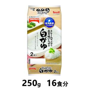 新潟県産こしひかり　白がゆ　250g×16食分　／テーブルマーク　パックごはん