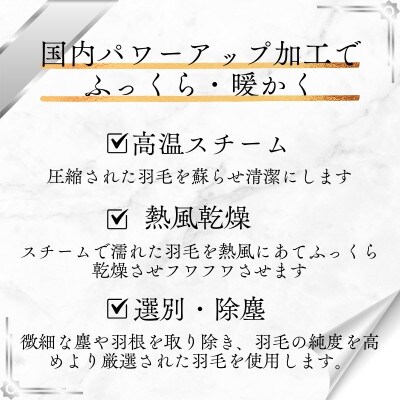 【洗える】羽毛布団 クイーン 日本製 ダウン90% 1.8kg 無地クリーム抗菌防臭防ダニ立体キルト