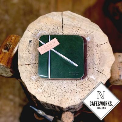 ふるさと納税 紋別市 レザークラフト:本革コースター2色セット |  | 01