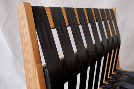 ベルトチェアラウンジ （バンブー）チェア いす 竹 シートベルト サスティナブル 廃材利用 TORINAS 宝和化学 愛知県 知多市