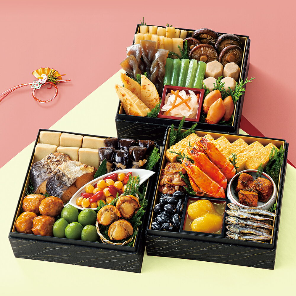 【ふるさと納税】おせち 葵 22品セット 約3～5人前 惣菜 加工食品 素材 風味 色 形 食感 一品 個包装 自由 盛付 常温 多彩 食材 【2025年12月上旬～12月下旬 発送予定】