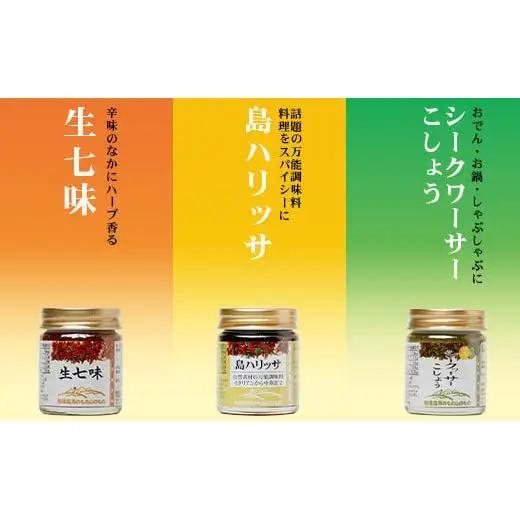 UY-2 石垣島海のもの山のものスパイス&オリジナル詰め合わせセットB