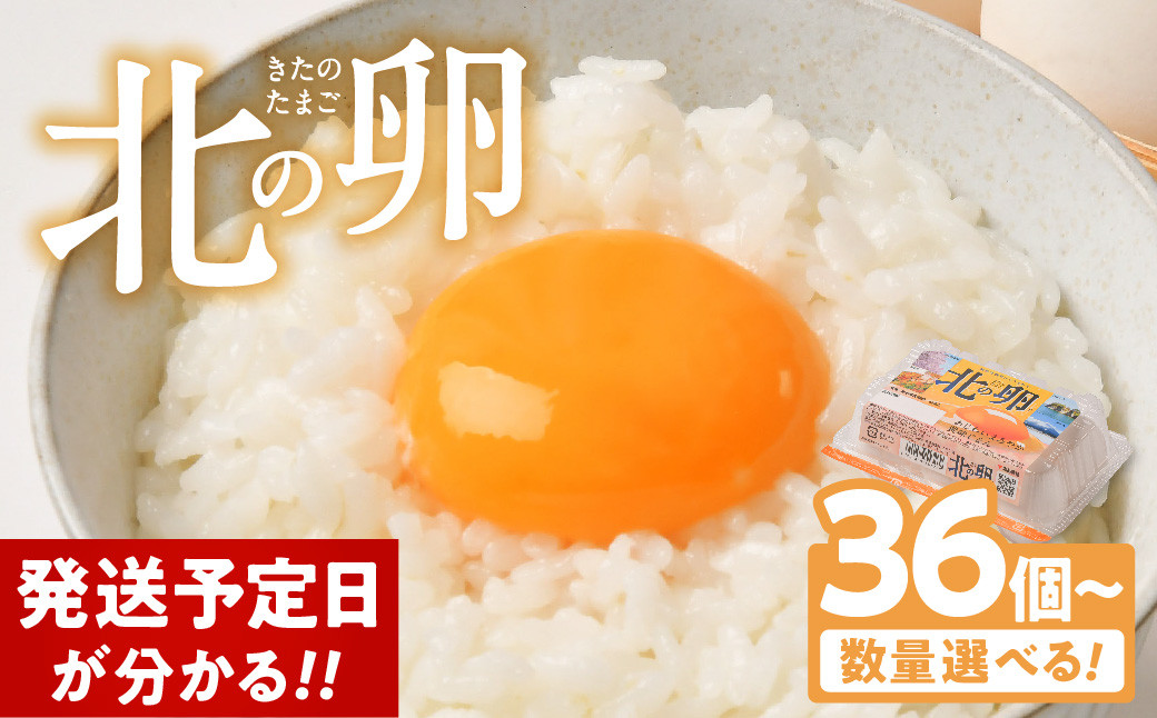 
            【発送予定日がわかる!】 卵 たまご 36個 72個 小分け 卵焼き 卵かけご飯 お試し M S ～ L Lサイズ  価格高騰 物価高騰 エッグショック 対策 支援 就労支援 障がい者支援 北の卵 タマゴ エッグ 生たまご 生卵 生玉子 玉子 タンパク質 栄養 賞味期限 岩手県 金ケ崎町 発送時期 年内発送 年内配送 年末年始 定期便 もございます
          