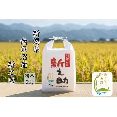 ふるさと納税 南魚沼市 新潟県南魚沼産　新之助　2kg　大粒でツヤがあるこれまでにないお米