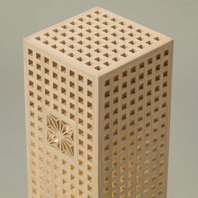 ふるさと納税 大川市 屋外用組子行灯　スリム |  | 03