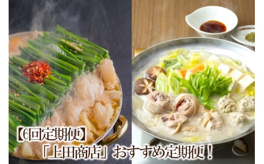【6回定期便】「上田商店」おすすめ定期便！【034-0066】