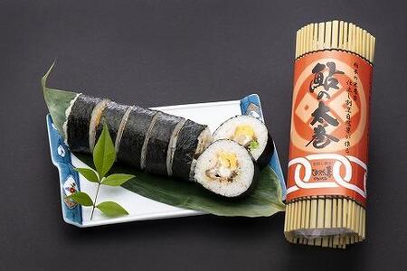 栃木の米農家が作る焼あゆ押し寿司５本セット（稚鮎のから揚げ・鮎の塩焼き付）