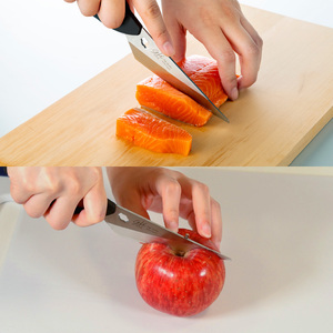 ナイフとしても使える！ ステンレス製キッチンはさみ 収納ケース付／キッチン用品　はさみ　鋏　