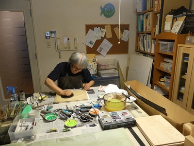 藤田泉オリジナル版画【北杜の宴シリーズ】-刻(とき)の宴-　オリジナル版画 北杜の宴シリーズ 刻(とき)の宴 北杜の彩り世界 木版画 版画 美術 芸術 アート インテリア 藤田泉 Zum ORIGIN