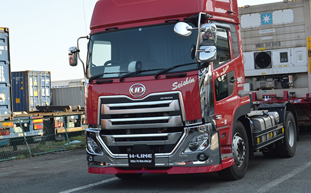 
                  新型クオン＆いすゞ フロントスポイラー （ タイプ3 ） 3P 大型・ 低床 ・ トラクター用 トラック 車 カー カー用品 エアロパーツ パーツ カスタムパーツ カスタム
                