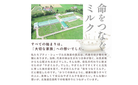 アイス ミルク やぎミルクの生ソフトアイス ミルク味 130ml 6個 《90日以内に出荷予定(土日祝除く)》 プティ・シェーヴル北海道 北海道 日高町 お菓子 スイーツ やぎ