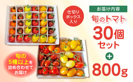 ミディトマト 30個セット+800g ミニトマト ミニトマト ミニトマト ミニトマト ミニトマト [YDE005]