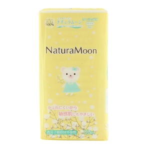 ナチュラムーン生理用品 昼用 羽なし18個入×6個