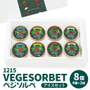 【ふるさと納税】アイス セット ベジソルベ 4種 食べ比べ シャーベット 1215 VEGESORBET いちにのいちご園 さがほのか とちおとめ 紅ほっぺ おいCベリー ヴィーガン 安心 安全 NPO法人ベジプロジェクトジャパン 冷凍 宮崎県 延岡市 送料無料