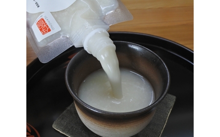 甘酒 伊賀の甘ざけ 濃いまま（食べる）タイプ6本入り 甘酒 【mnsk0003】