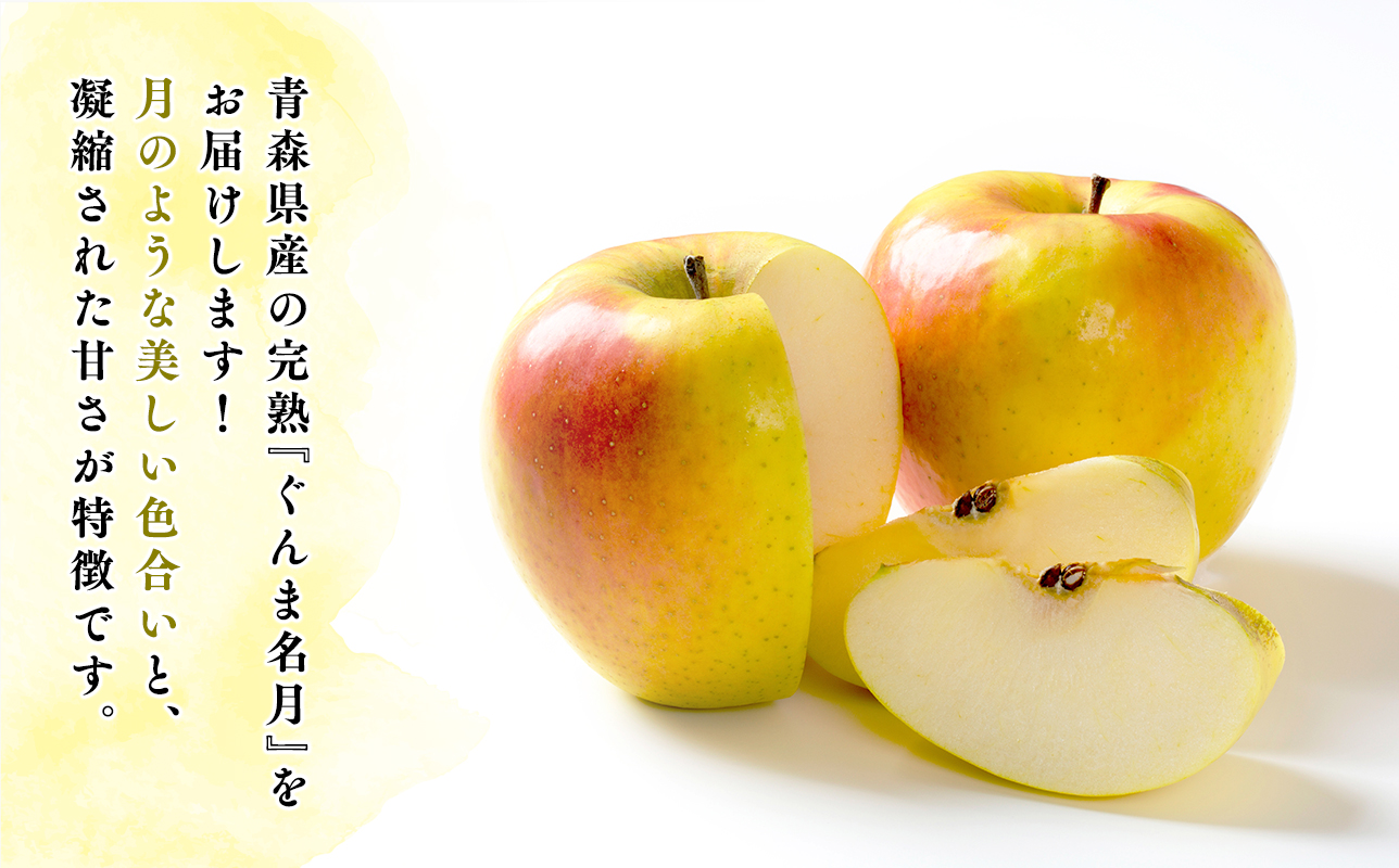 【令和7年産受付】贈答用 サンふじ/ぐんま名月 詰め合わせ約3ｋｇ【青森県平川市産・青森りんご】