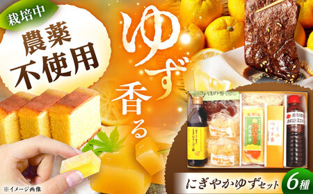 かさぎのゆず にぎやか「ゆず」6種セット  / 恵那市 / かさぎゆず組合 [AUAW001] ゆず