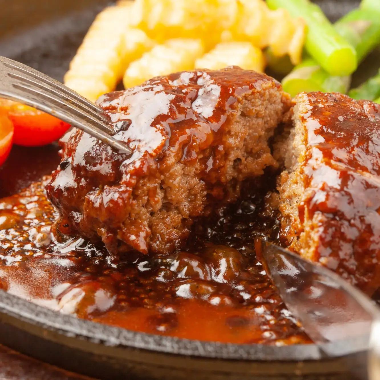 お肉屋さんの手ごね特上博多和牛合挽生ハンバーグ　5個（140ｇ×5個）セット【CP079b】