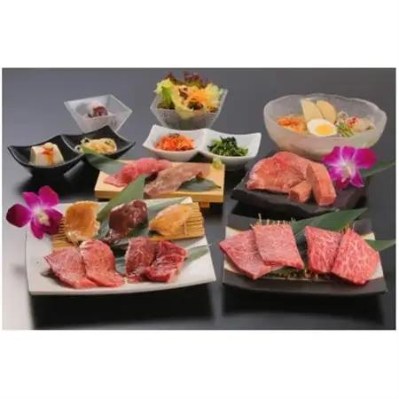 黒毛和牛焼肉 凱旋門 奥の院「凱旋門コース」ペアお食事券_黒毛和牛 凱旋門 お食事券_【1492824】