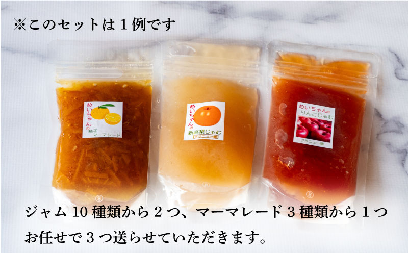 ジャム 3種類 ドライフルーツ 1種類セット 「 めいちゃんの小さな玉手箱 」 田條園