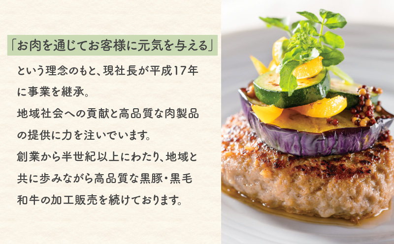 鹿児島県産黒豚ミニハンバーグ 12パック　K356-004
