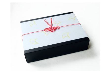 伊予小紋いちよう　がま口小物入れ （ 銀杏 ）