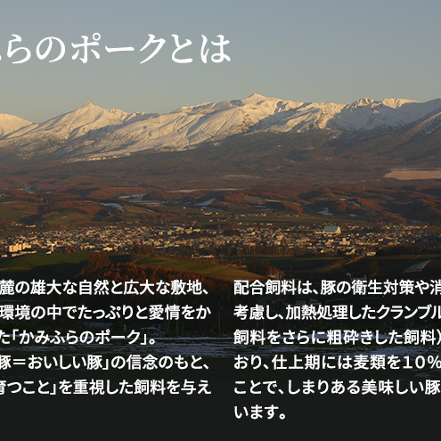 かみふらのポーク【地養豚】豚丼・生姜焼き用ロース1.2kg お肉 豚肉 牛肉 ロース _イメージ3