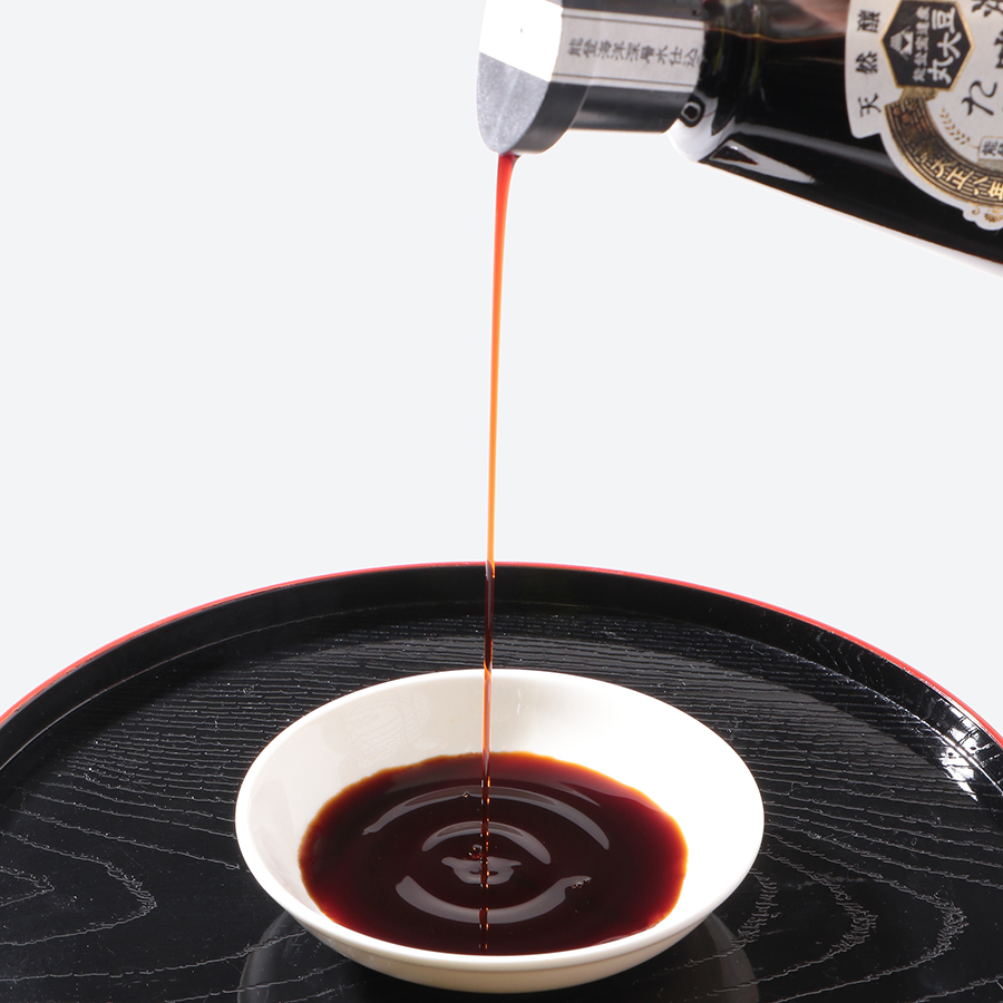 ＜ヤマチ醤油＞“杉樽桶仕込み”　醤油・だしつゆ・ポン酢・ドレッシング５種ギフトセット