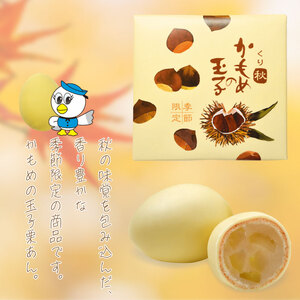 【9月・10月限定】 くりかもめの玉子 16個 (8個入×2箱) 和菓子 ＼ 和菓子 ／