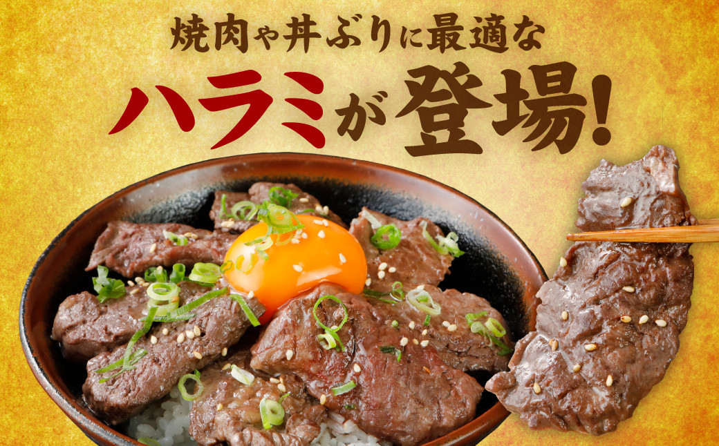 焼肉や丼ぶりに最適なハラミが登場！