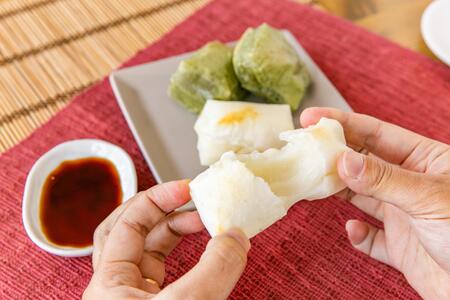 杵つき餅 白餅5パックセット 有機jaＳ認証米 |津南町 もちセット