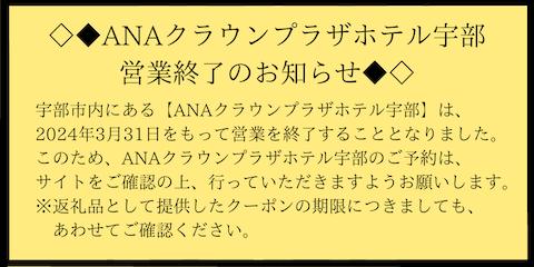 山口県宇部市 ANAトラベラーズダイナミックパッケージ割引クーポン4,500点分