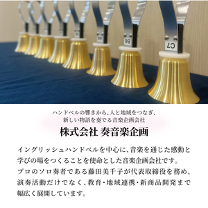 柏市発・世界に1つだけのハンドベル体験（平日・午前・6名様まで） 〈 音楽体験 チケット ふるさと納税 〉
