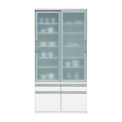 ふるさと納税 大川市 ヘネシー 幅120cm 大容量食器収納食器棚 ホワイト |  | 01