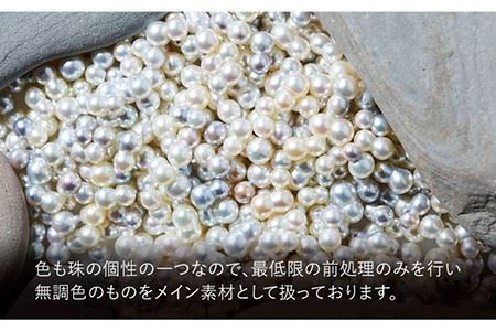 真珠 ネックレス 双子真珠のネックレス（貫通タイプ）《壱岐市》 【TSUKINO PEARL】 [JDX001] 217000 217000円 アクセサリー