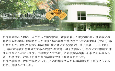 白樺文学館グッズ 5点 & 3館共通券セット《30日以内に出荷予定(土日祝除く)》