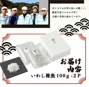 厳選 生しらす (100g×2P)_H6019n