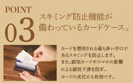 arcaカードケース　パープルハート