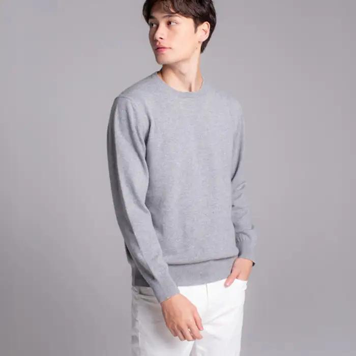 【期間限定(～8/31) エシカルプライス 】カシミヤ セーター UTO メンズ超高級ベビーカシミヤセーター ベビーカシミヤ カシミア メンズ ファッション カシミア カシミヤセーター 最高級カシミヤ カシミアニット カシミアブランド 岩手県 北上市 U0045R0805 （ UTO ）