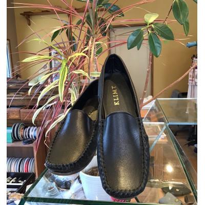 ふるさと納税 静岡市 靴　KLIMT(クリムト) のふわふわ楽チン　23.5cm　ブラック　モカシンシューズ　 |  | 02