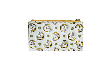 【浅草文庫】フラグメントケース〈猫柄〉(カラー：ミケ（黄色系）)