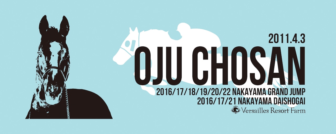 【オジュウチョウサン】シャーリングフェイスタオル BRTV010