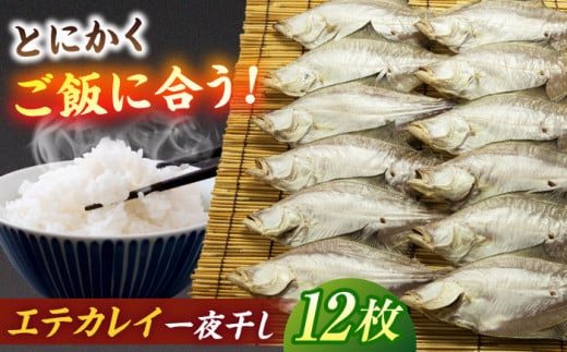 干物 ほかほかのご飯にぴったり！恵曇エテカレイ一夜干しセット×12尾 島根県松江市/有限会社丸三商店 [ALCP003]｜魚 干物 日本海 一夜干し カレイ セット 高級魚 島根 松江 おすすめ 人気 ひもの 魚 さかな 高級 おいしい うまい 鰈 かれい 詰め合わせ 贈答 ギフト プレゼント 贈り物 お土産 おかず おつまみ ごはんのお供 酒の肴 バター焼き アレンジ