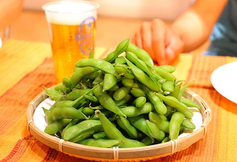 75E-10新潟県長岡産枝豆2.0kg【新潟甘茶豆250g×8袋入り】