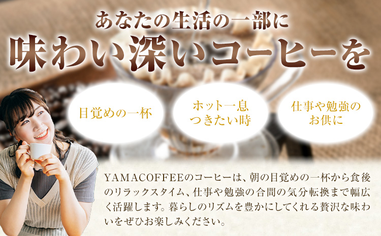 コーヒー豆 3ヶ国 飲み比べ 豆 計300g YAMACOFFEE《30日以内に出荷予定(土日祝除く)》大阪府 羽曳野市 コーヒー 豆 自家焙煎