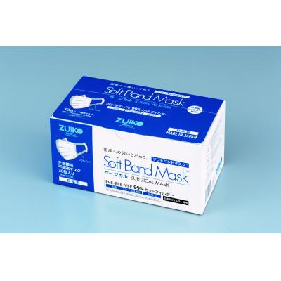 ふるさと納税 茨木市 サージカル ソフトバンドマスク 普通サイズ 2箱セット
