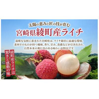 ふるさと納税 綾町 生ライチ(クエイメイピンク)化粧箱