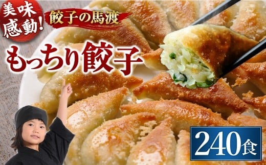 【宮崎空港で大人気!】＜馬渡のもっちり餃子240個＞2～3週間以内に順次出荷【c1112_mw】 餃子の馬渡