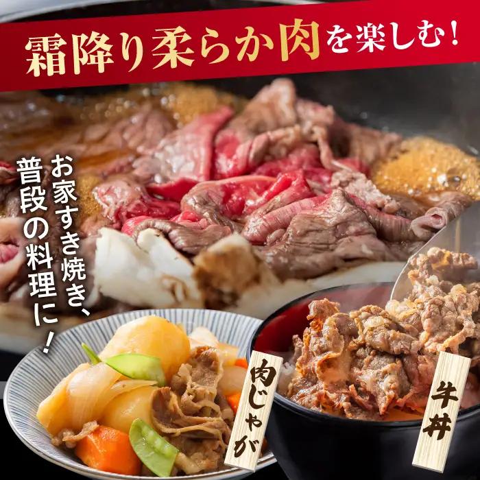 定期便6回 訳あり 切り落とし 600g きりおとし ブランド牛[FDB028]