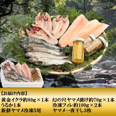 ふるさと納税 三股町 黄金イクラと渓流のヤマメ逸品セット【B-0204】 |  | 01